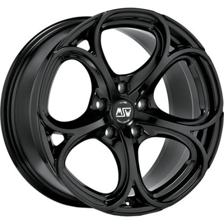 LLANTA OZ RACING MSW 82 9X18 ET34 5X110 NEGRO BRILLANTE
