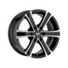 OZ RACING SAHARA RIM 6 8X17 ET30 6X114.3 GLOSS BLACK FULL POLISHED