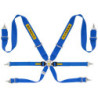 RALLY HARNESS 6 POINTS STEEL 3&quot+2&quot FIA8853-2016 BLUE