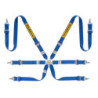 RALLY HARNESS 6 POINT STEEL 2&quot FIA8853-2016 BLUE