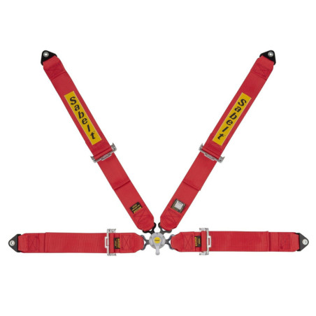 ARNES 4 PUNTOS 3 ACERO KIT CAR GT/RALLY FIA8853-1998 ROJO