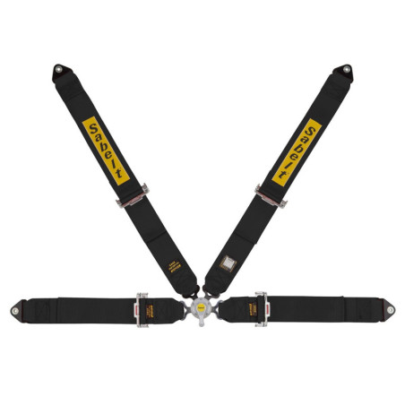 ARNES 4 PUNTOS 3 ACERO KIT CAR GT/RALLY FIA8853-1998 NEGRO