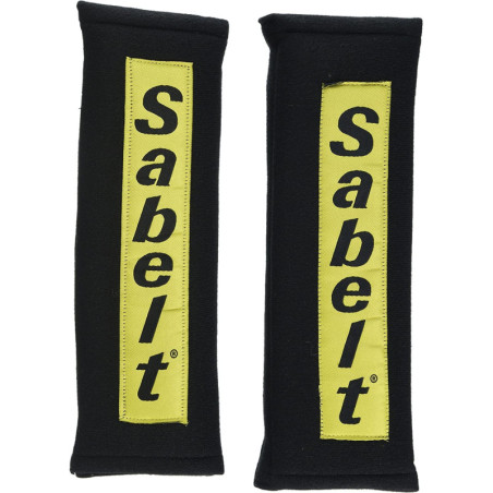 ALMOHADILLAS SABELT 3 VELCRO NEGRAS