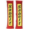 ALMOHADILLAS SABELT 2 VELCRO. ROJO