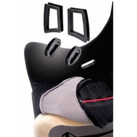 TELA REEMPLAZO ASIENTO TITAN MAX NEGRO PASACINTURONES INCLUIDOS