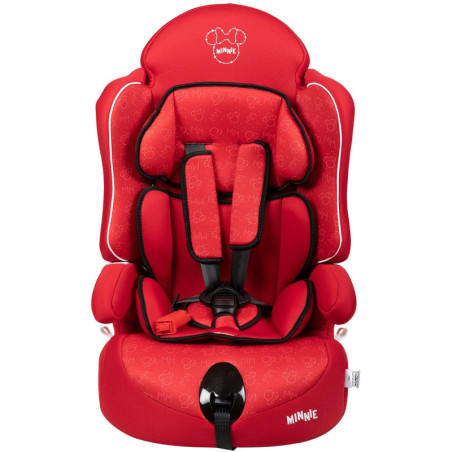 SILLA BEBE COCHE COLZANI MINNIE GRUPO 1/2/3 UNIVERSAL 9-36 KG R44/04 ROJO(OUTLET)