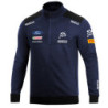 HALF ZIP SWEATSHIRT M-SPORT WRC MEN SIZE L NAVY BLUE