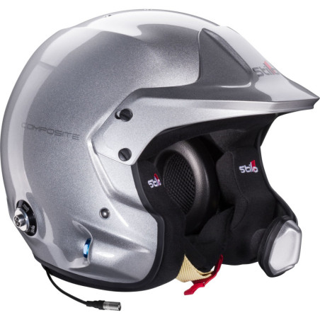 CASCO VENTI WRC TURISMO COMPOSITE SNELL SA2020 FIA 8859-15 HANS FIA8858-10 BLANCO/INTERIOR NEGRO 55