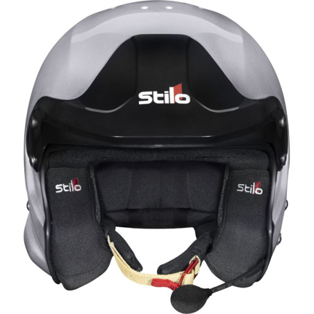 CASCO VENTI TROPHY RALLY (CON CLIPS HANS) COMPOSITE SNELL2020 FIA 8859-15 FIA GRIS/INTERIOR NEGRO 59