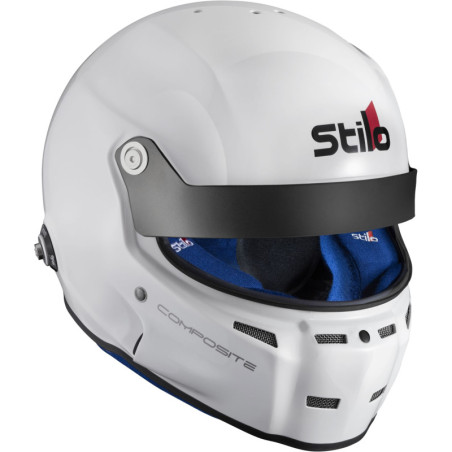 CASCO ST5 GT TURISMO COMPOSITE SNELL SA2020 FIA 8859-15 HANS FIA8858-10 BLANCO/INTERIOR AZUL-64