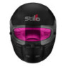 CASCO STILO ST5 CMR NEGRO MATE INTERIOR ROSA KARTING TALLA 57