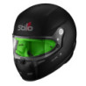 CASCO STILO ST5 CMR NEGRO MATE INTERIOR VERDE KARTING TALLA 54