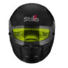 CASCO STILO ST5 CMR NEGRO MATE INTERIOR AMARILLO KARTING TALLA 54