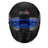 CASCO STILO ST5 CMR NEGRO MATE INTERIOR AZUL KARTING TALLA 57