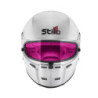 CASCO STILO ST5 CMR BLANCO INTERIOR ROSA KARTING TALLA 59