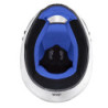 CASCO STILO ST5 CMR BLANCO INTERIOR AZUL KARTING TALLA 55