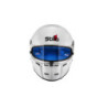CASCO KARTING ST5FN HOMOLOGACION K2020 BLANCO/INTERIOR AZUL TALLA 63