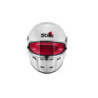 KARTING HELMET ST5FN APPROVAL K2020 WHITE/RED INTERIOR SIZE 55