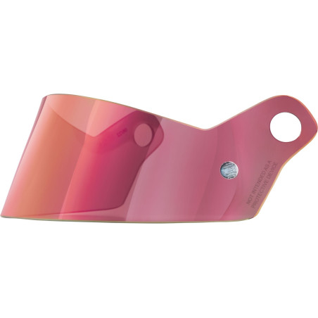 VISERA CORTA IRIDIUM ROJO MEDIUM PARA CASCO ST5R