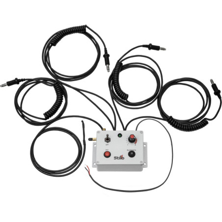 CENTRALITA RESISTENTE AL AGUA PARA OFFSHORE CONEXIÓN NEXUS 4 CASCOS CONEXIÓN RADIO,PTT Y BLUETOOTH