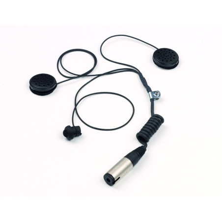 KIT MICRO Y AURICULARES CASCO CERRADO CONEXIÓN HEMBRA JACK 6,3