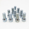 SET DE 10 TORNILLOS DE CABEZA CORTA OMP M12X1.5 HEX 17 L:23MM COLOR: PLATA SET:10PCS/BOX MATERIALS: DIN 10.9