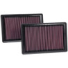 K&N AIR FILTER 33-2445