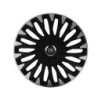OMP SPEED JUEGO DE 4 TAPACUBOS STINGER COLOR NEGRO/PLATA 14 PULGADAS