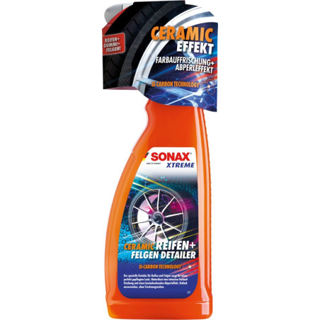 SONAX XTREME CERAMIC SPRAY LIMPIADOR DETALLADOR PARA LLANTAS Y NEUMATICOS