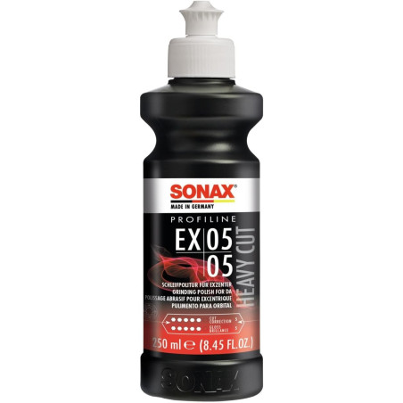 SONAX PROFILINE EXCUT 05-05 (250 ML) PASTA DE LIJADO ABRASIVA
