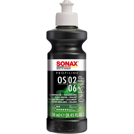 SONAX PROFILINE OS 02-06 (1L) ABRILLANTADOR TODO-EN-UNO CON SELLADO RÁPIDO