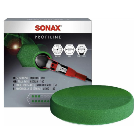 ESPONJA DE PULIDO VERDE 160 (MEDIO)