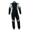 TRAJE DE CARRERAS OMP FIRST EVO MY2025 FIA 8856-2018 NEGRO / BLANCO TALLA 60