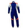 TRAJE DE CARRERAS OMP FIRST EVO MY2025 FIA 8856-2018 NAVY AZUL / FLUO NARANJA TALLA 64