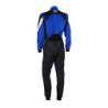 TRAJE DE CARRERAS KARTING OMP KS-3X FIA 8877-2022 (ADULTO) NEGRO / AZUL TALLA 58