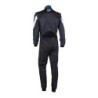 TRAJE DE CARRERAS KARTING OMP KS-3X FIA 8877-2022 (ADULTO) NEGRO / ANTRACITA TALLA 60