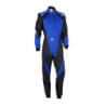 TRAJE DE CARRERAS KARTING OMP KS-3X FIA 8877-2022 (NIÑO) NEGRO / AZUL TALLA 140