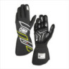 GUANTES OMP ONE-S MY2025 FIA 8856-2018 ANTRACITA / FLUO AMARILLO TALLA XXL