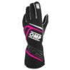 GUANTES OMP FIRST FIA 8856-2018 MY2025 NEGRO / FUCSIA TALLA L