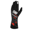 GUANTES OMP SPORT FIA 8856-2018 MY2025 NEGRO / RED TALLA M
