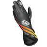 GUANTES OMP KARTING KS-X ART MY2025 FIA 8877-2022 NEGRO/AMARILLO/ROJO TALLA XL