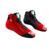ZAPATILLAS OMP TECNICA MY2025 FIA 8856-2018 NEGRO / RED TALLA 44