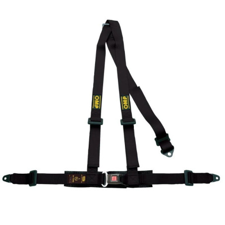 ARNES OMP ROAD 3 PUNTOS 2 SUJECCION TORNILLO ECE 16-08 NEGRO
