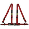 ARNES OMP ROAD 4 PUNTOS 2 SUJECCION TORNILLO ECE 16-08 ROJO