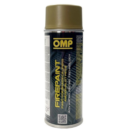 PINTURA PINZA DE FRENO OMP RESISTENTE ALTA TEMPERATURA DORADO 08708 - 400 ML