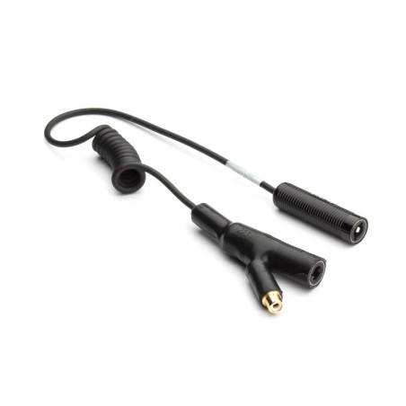 ADAPTADOR CABLEADO CRUZADO - HEMBRA 4 PIN STD+RCA : HEMBRA 4 PIN STD - L_15CM - CABLE ENROLLADO