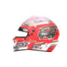CASCO BELL RS7 STAMINA ANTRACITA/ROJO (HANS)TALLA 58 FIA8859-2024/SA2020