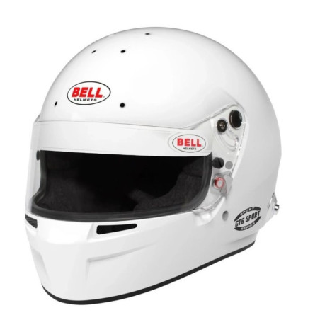 CASCO BELL GT6 SPORT BLANCO TALLA M(58-59) FIA8859-2024