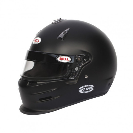 CASCO BELL GP3 SPORT NEGRO MATE TALLA XL(61-61 +) FIA8859-2015