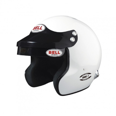 CASCO BELL MAG-1 BLANCO (HANS) TALLA S(57-58) FIA8859-2024